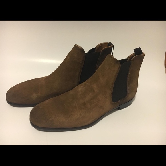 Zara Leather Ankle Booties Unisex - Picture 4 of 8
